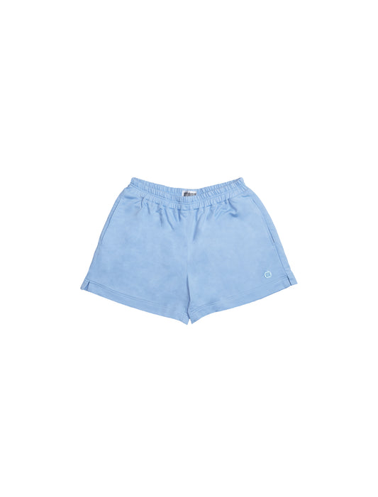 blue cotton shorts