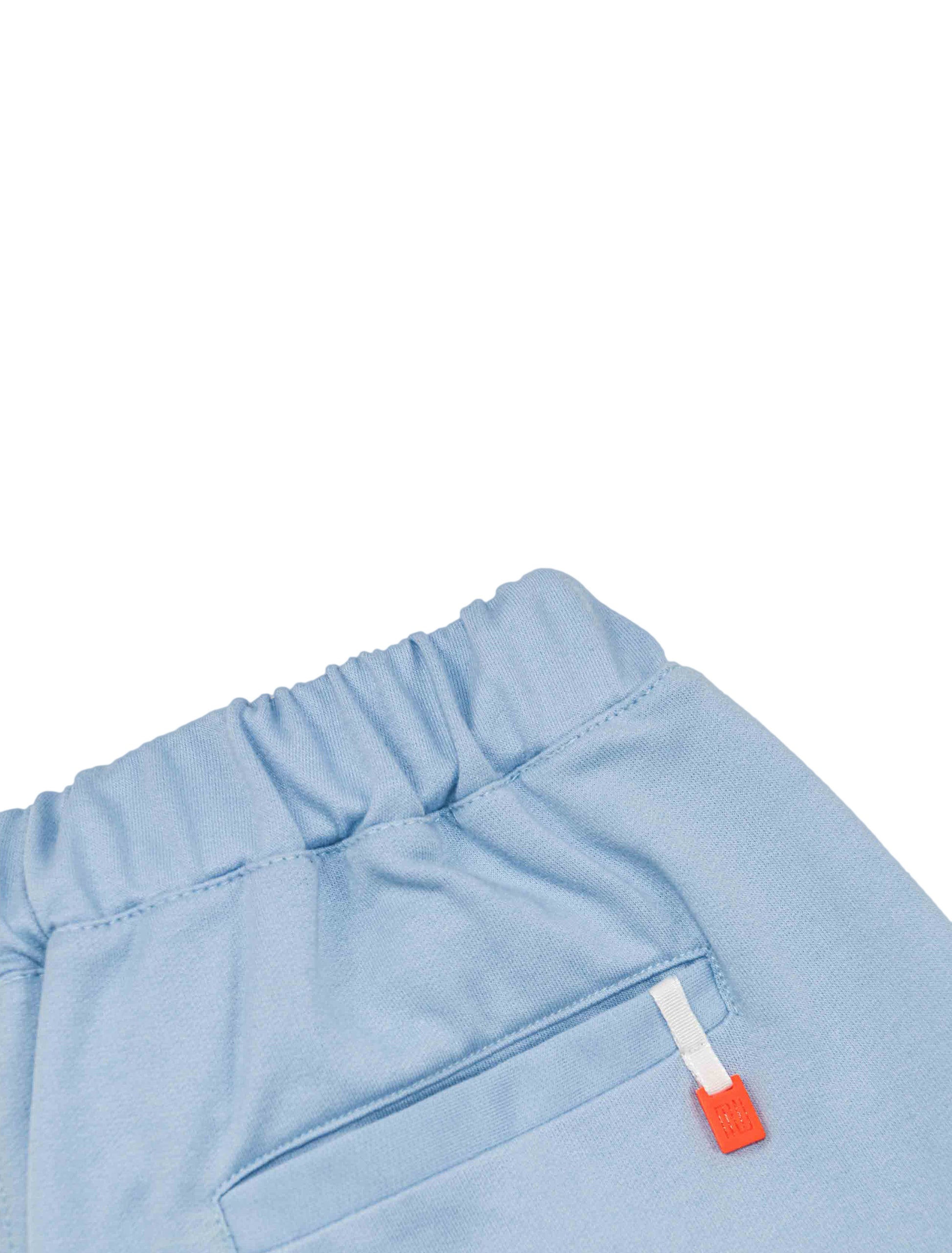 cotton blue trousers